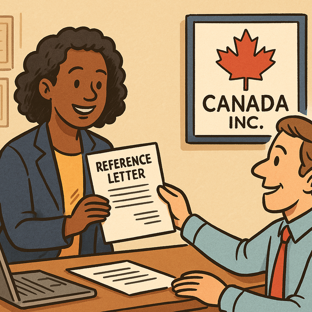 Reference Letter Template for Canadian Job Applications